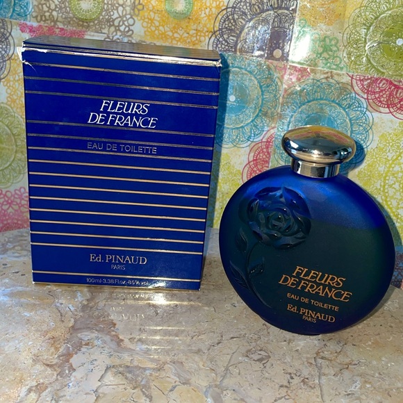 Fleurs De France Rare Vintage 100 ml. Eau de Toilette Ed. Pinaud Paris - Picture 2 of 3